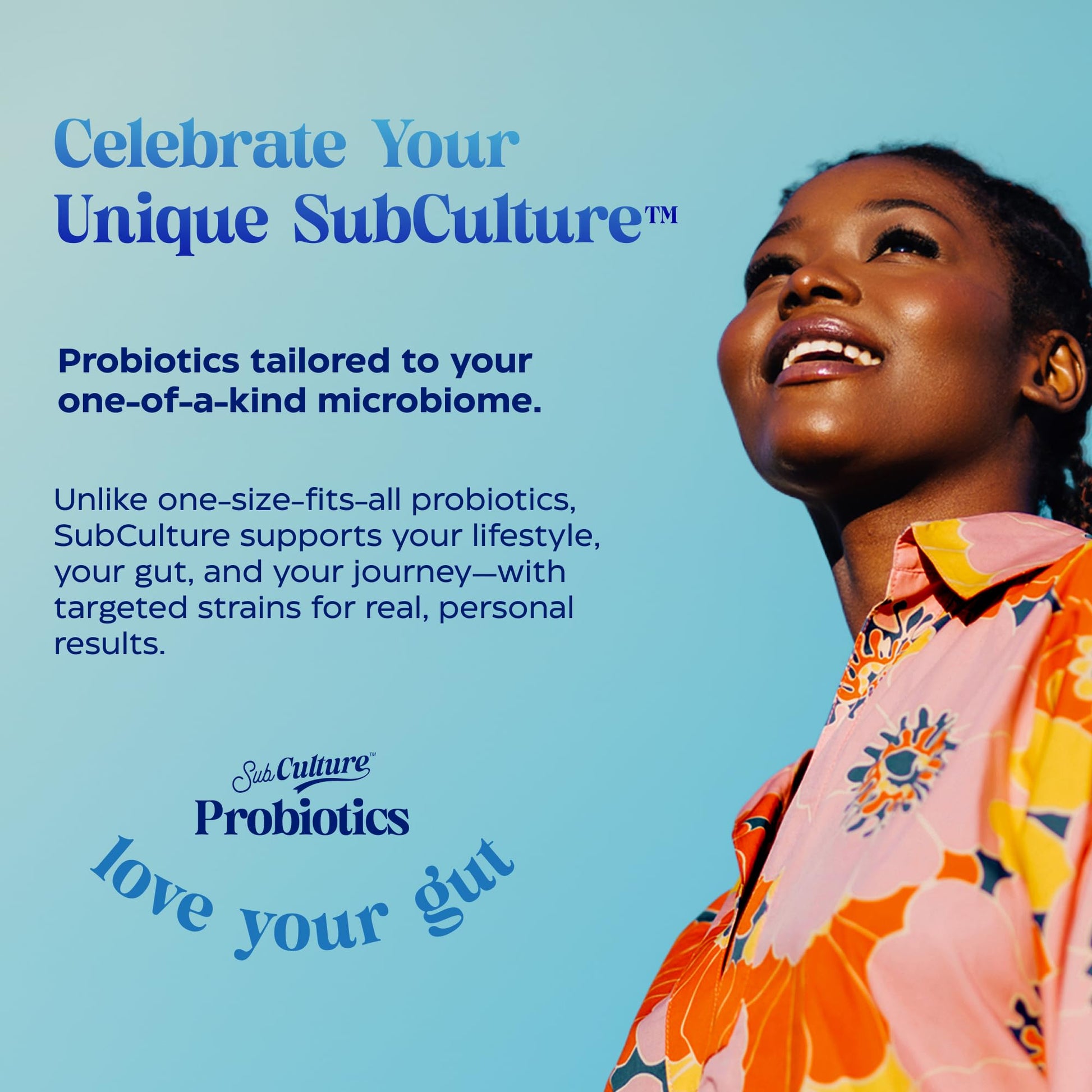 Enzymedica SubCulture Probiotics for Mood, Stress, & Sleep, 50 Billion CFU, Promotes Relaxation, Immune + Digestive Health & Regularity, 30 Count - Medaid International