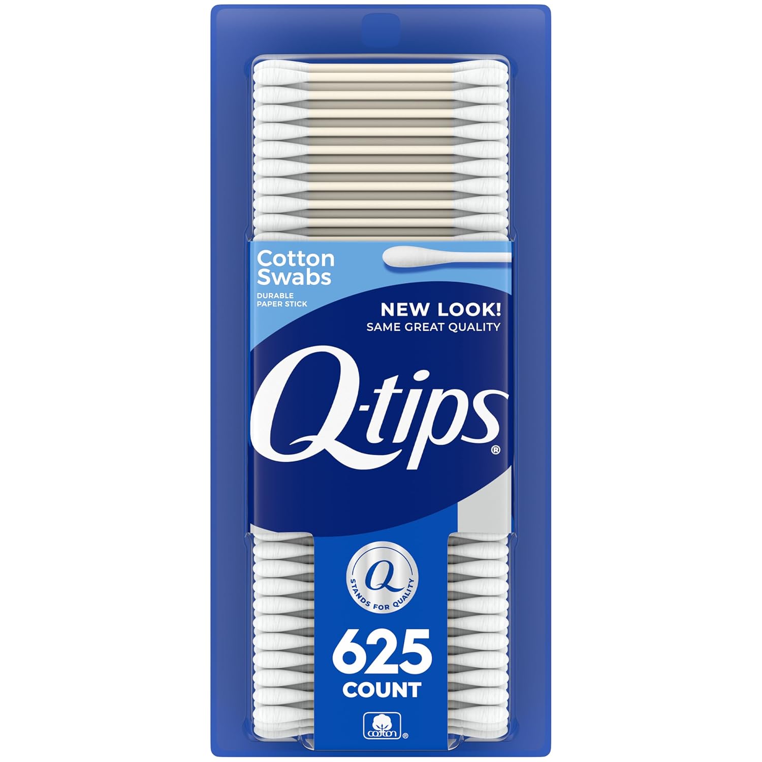 Q-tips Cotton Swabs For Hygiene and Beauty Care Original Cotton Swab Made With 100% Cotton 625 Count - Medaid International