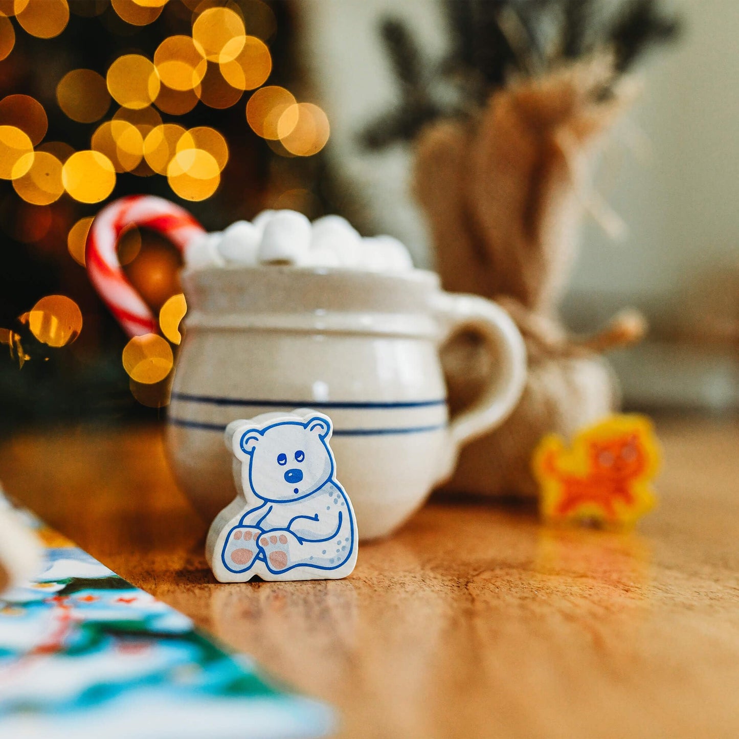 HABA My First Advent Calendar Farmyard Themed Wooden Animals, Christmas Toddler Activities, A Reusable Advent Calendar for Kids - Medaid International