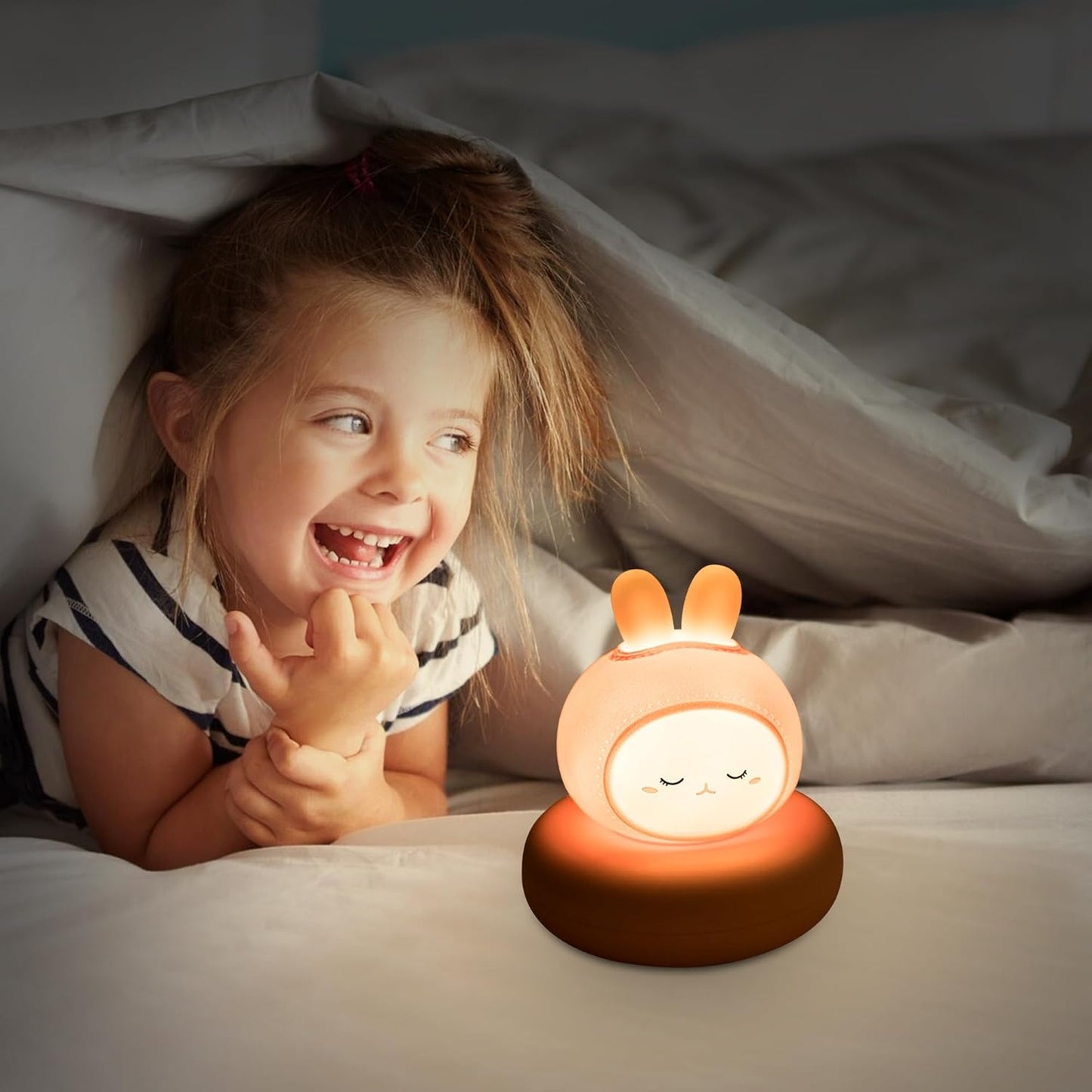 Bunny Children's Battery Nursing Light Baby Sleep Aid Snooze Lights Rabbit Decoration Children's Room