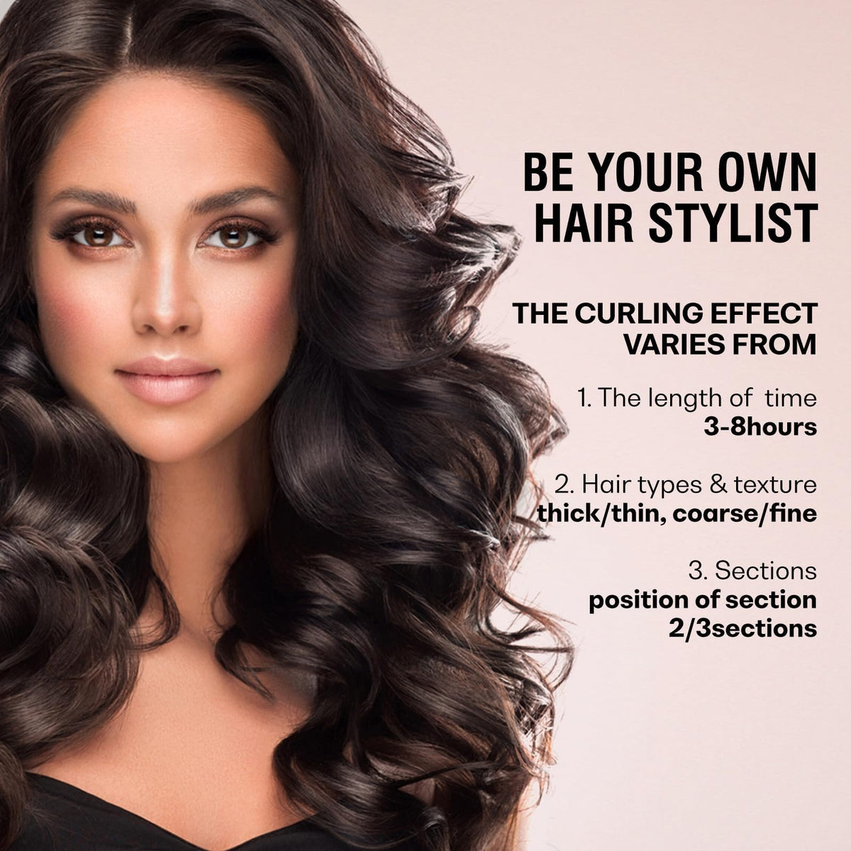TERRIFI Heatless Hair Curler, Flexi Rods with Hook, Heatless Curling Rod for All Hair Types, No Heat Curlers to Sleep In, Overnight Heatless Curls for Blowout Hair