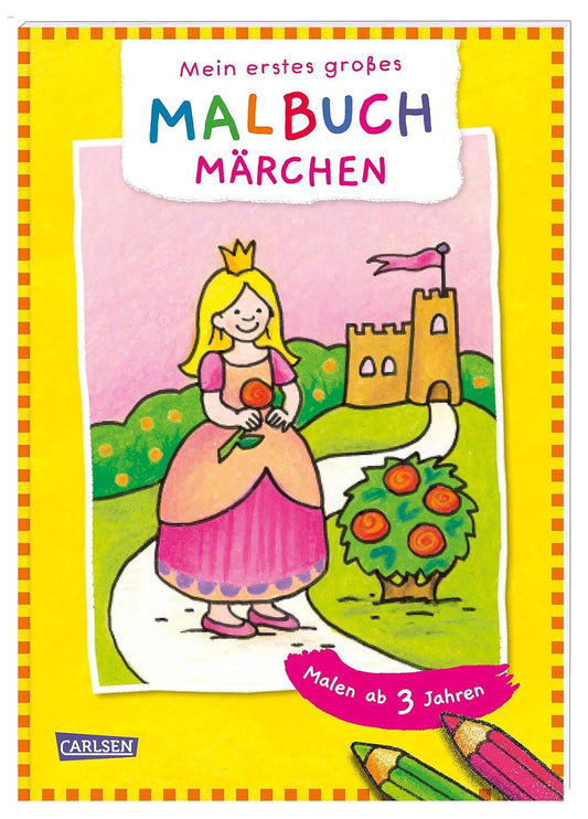 Carlsen My First Big Coloring Book: Fairy Tales | Carlsen In Lebanon