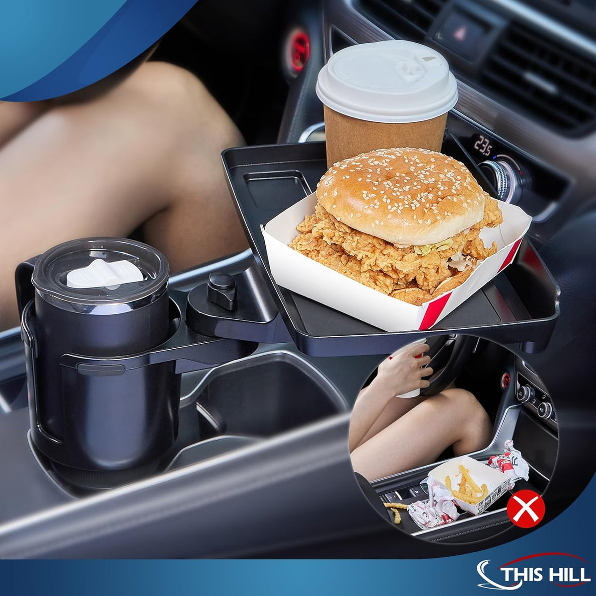 Car Cup Holder Tray