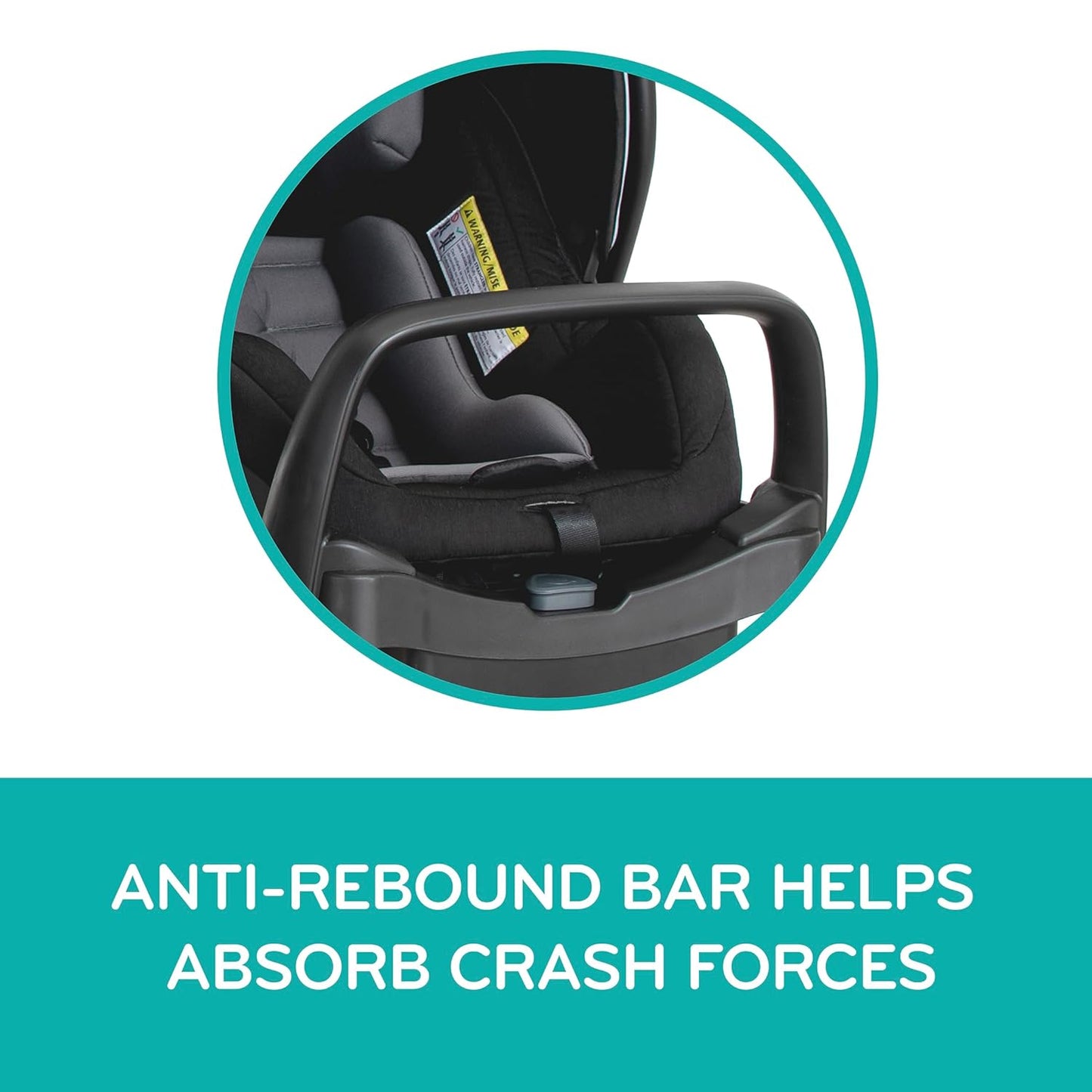 Evenflo® Pivot Xpand™ Modular Travel System with LiteMax™ Infant Car Seat – Ayrshire Black
