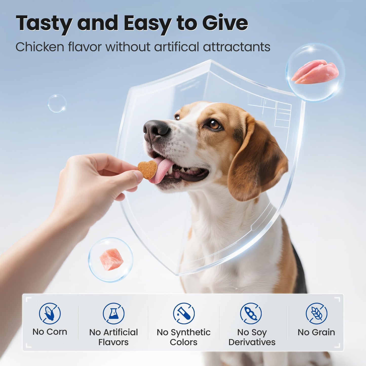 PawFirst Glucosamine for Dogs Hip and Joint Supplement Soft Chews, Chondroitin Joint Supplement with MSM, Green-lipped Mussels for Small Medium & Large Dogs -100 Ct