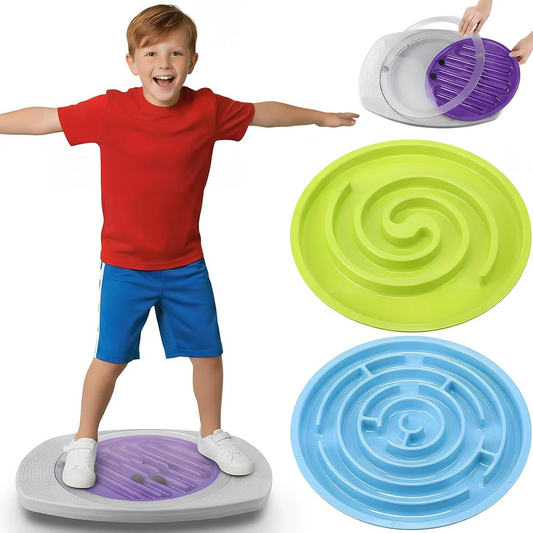 Balance Board with Maze for Kids