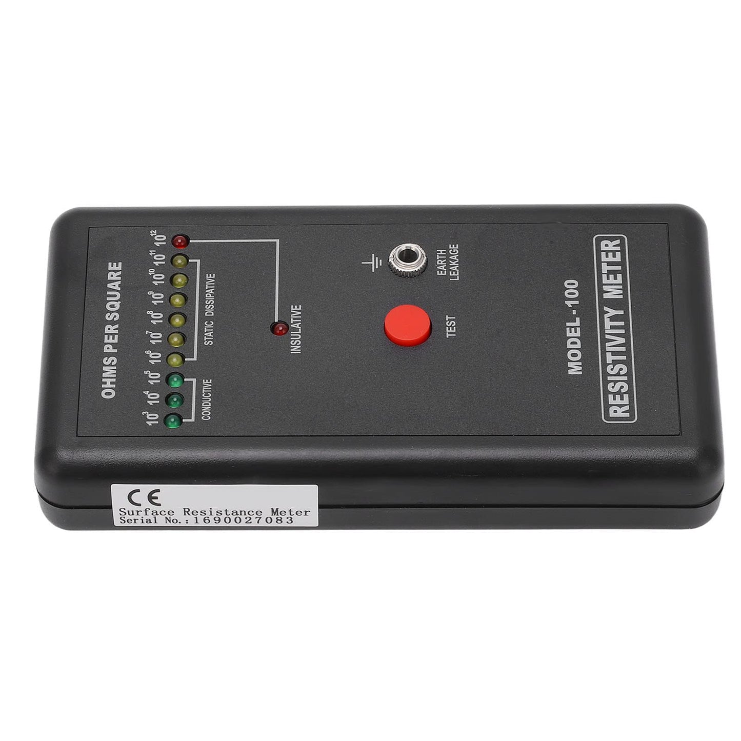 Electric Tester, Meter Tester Resistivity Meter Electrostatic Analyzer Measuring Tool for Engineering - Medaid International