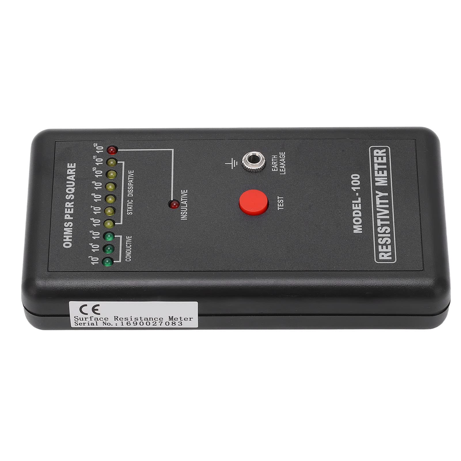 Electric Tester, Meter Tester Resistivity Meter Electrostatic Analyzer Measuring Tool for Engineering - Medaid International
