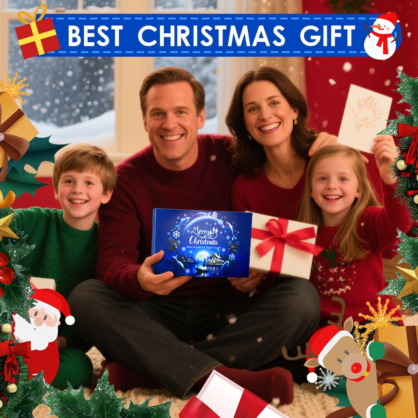 JIUYUDS Fishing Advent Calendar 2025 for Men, Adult Anglers, Teen Boys - 24 Days Christmas Countdown Calendar with Fishing Lures Set | Unique Xmas Gifts for Dad, Boyfriend, Fishermen - Medaid International