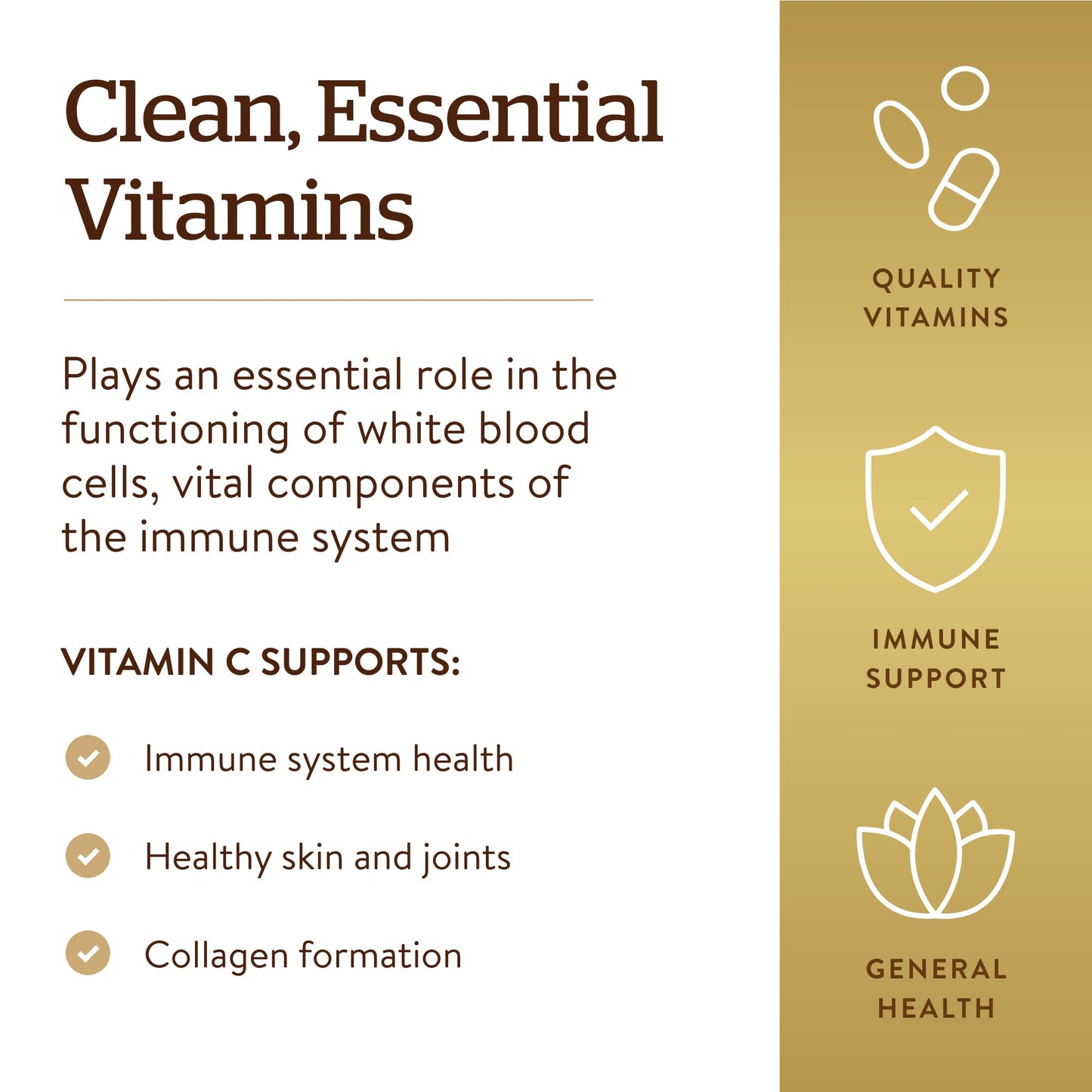 Solgar Vitamin C 1000 mg, 250 Vegetable Capsules - Antioxidant & Immune Support - Overall Health - Healthy Skin & Joints - Bioflavonoids Supplement - Non GMO, Vegan, Gluten No, Kosher - 250 Servings - Medaid International