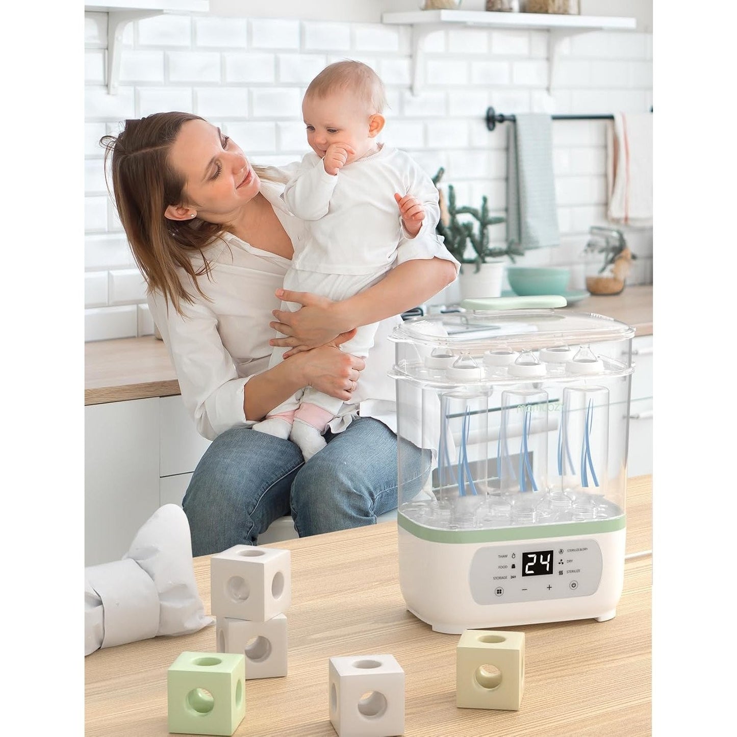 Momcozy Bottle 8 In 1 Sterilizer And Dryer