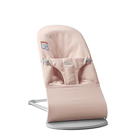 Babybjorn - Bouncer Bliss Woven - Light Pink Melange