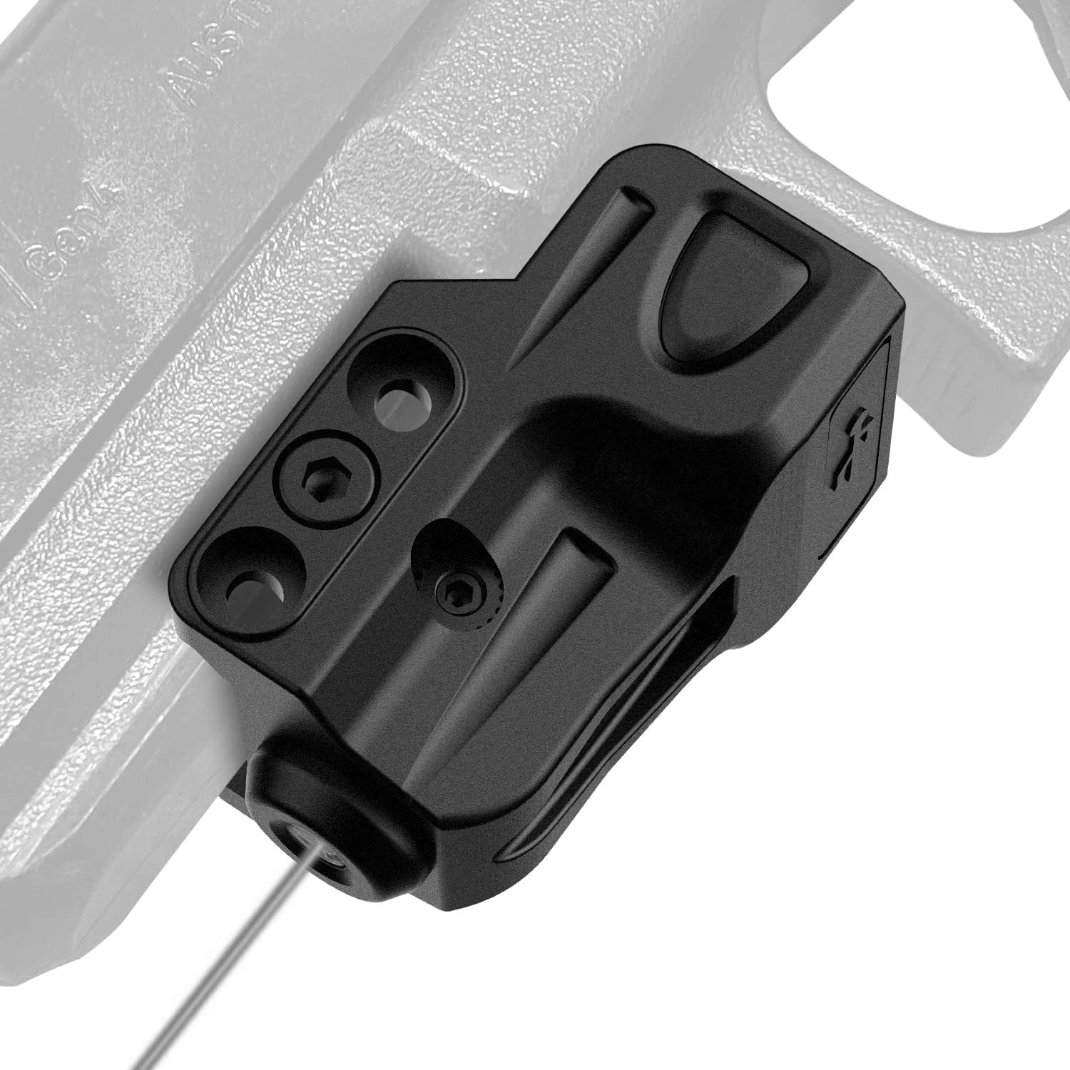 Gmconn Infrared (IR) Laser Rechargeable for Pistol/Handgun with Night Version, IR Beams for Guns, Beam Output: <5mW, Class I - Medaid International