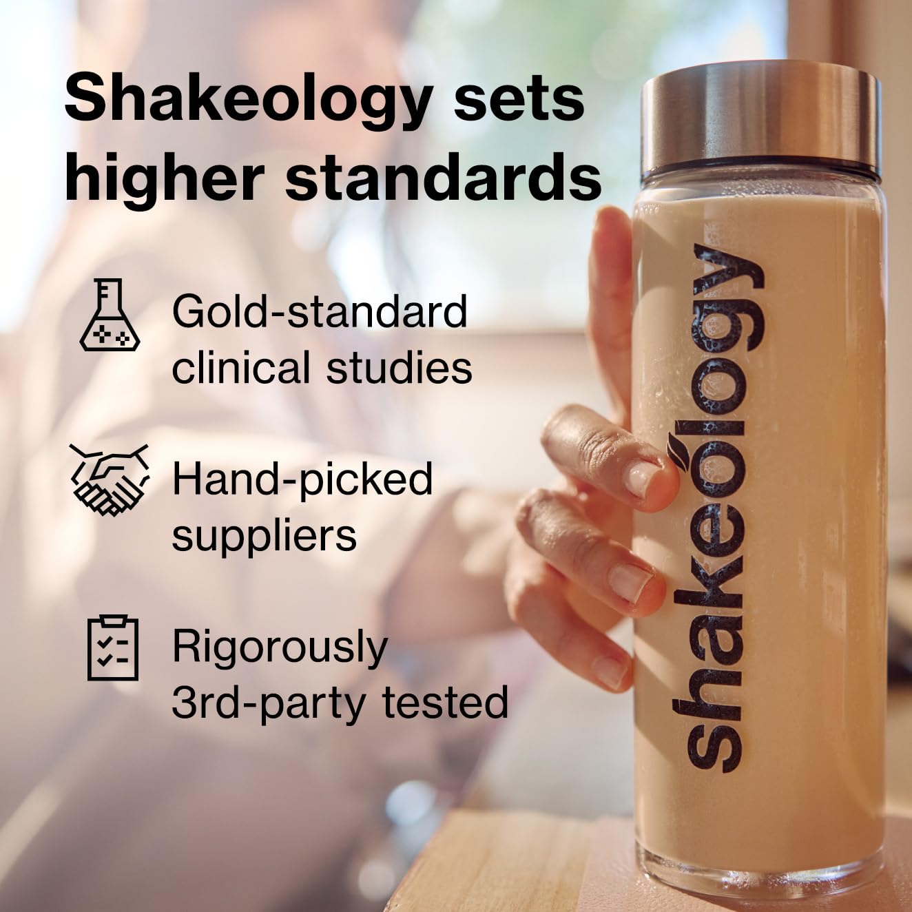 Shakeology Vegan Protein Powder - Gluten Free, Superfood Protein Shake - Helps Support Healthy Weight Loss, Lean Muscle Support, Manage Effects of Stress, Tropical Strawberry - 30 Serving Bag - Medaid International