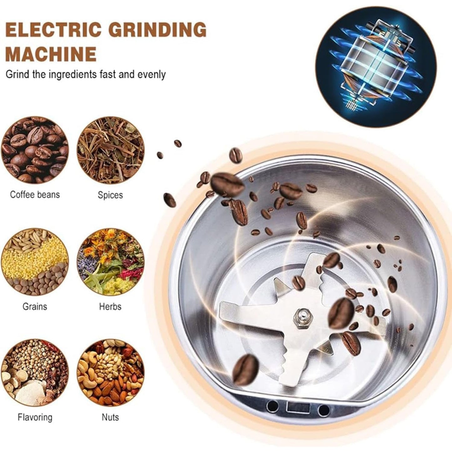 Mini Power Grinder 220V