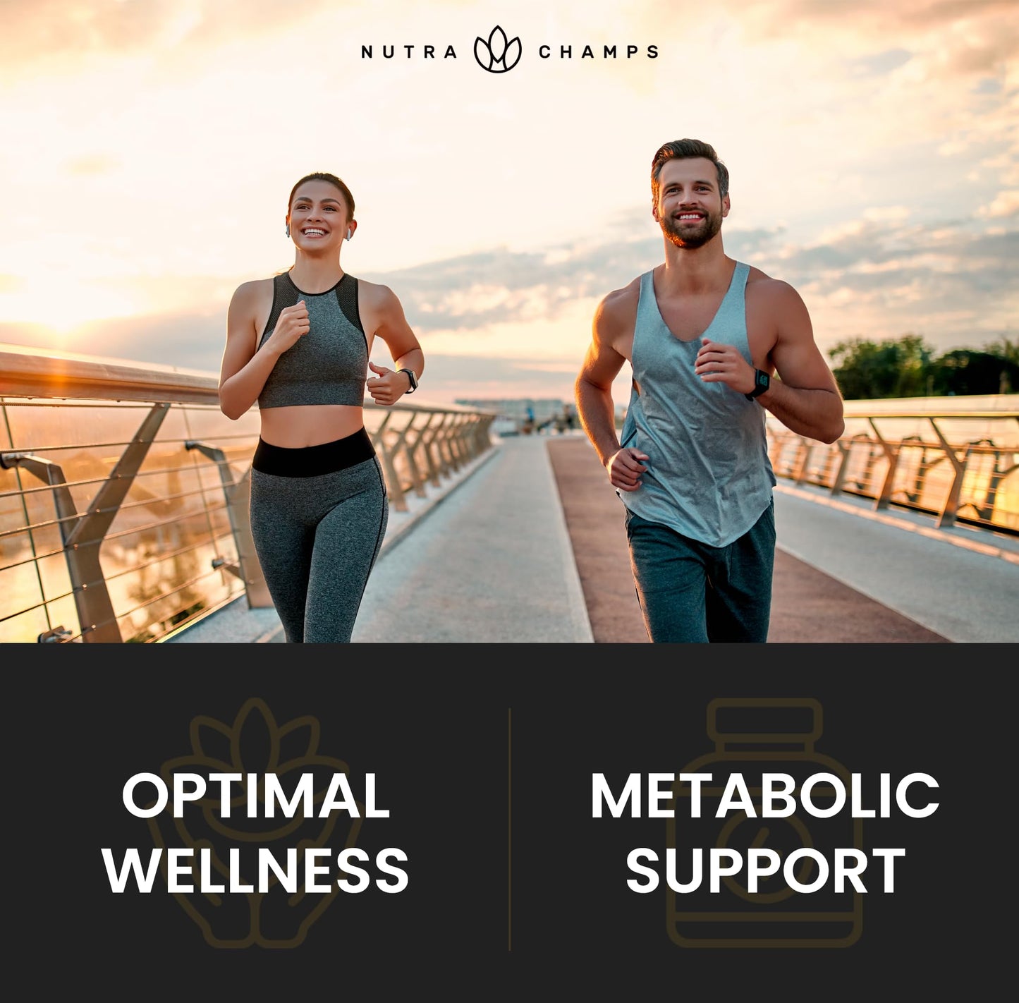 NutraChamps Berberine Supplement | Ultra High Strength 97% Purity | Berberine HCL 1500mg + Berbevis Phytosome Extract for Enhanced Absorption & Metabolic Support | Premium 500mg 90 Vegan Capsules - Medaid International