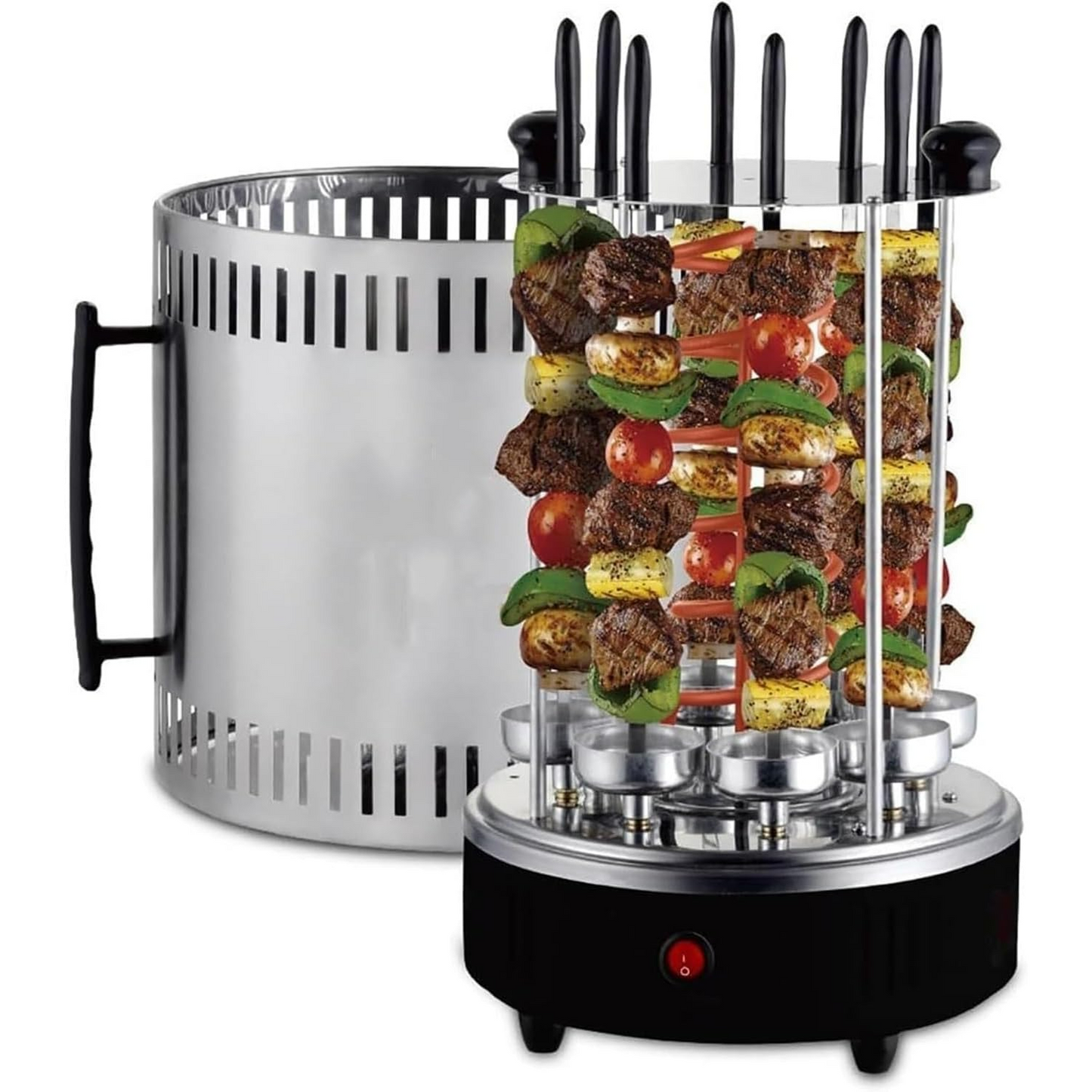 Electric Skewers Grill, Smokeless indoor barbecue machine R8612 - R8619