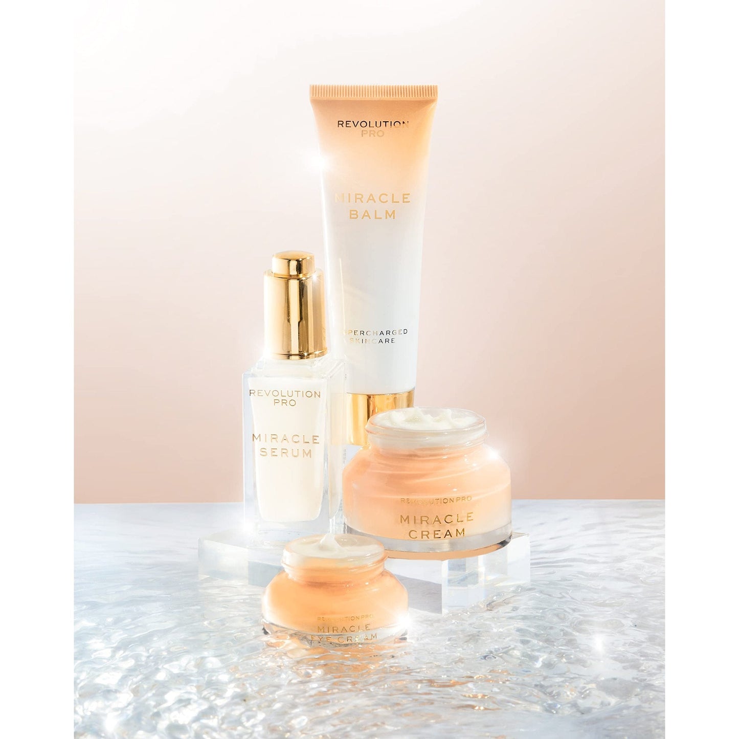Revolution Pro Miracle Serum, Hydrating Face Serum, Helps Dullness & Uneven Skin Tone with Hyaluronic Acid & Niacinamide, 1 oz - Medaid International