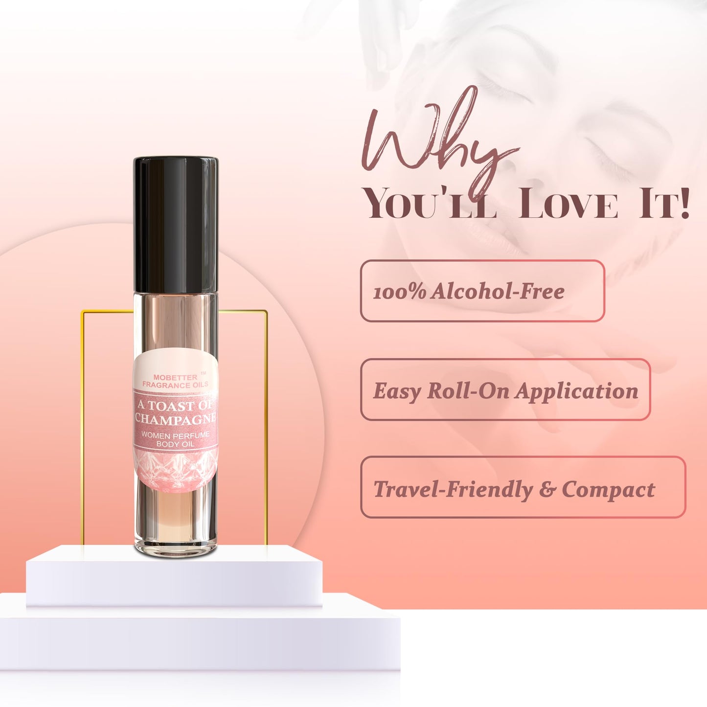 MOBETTER FRAGRANCE OILS A Toast of Champagne Women perfume Body Oil - Medaid International