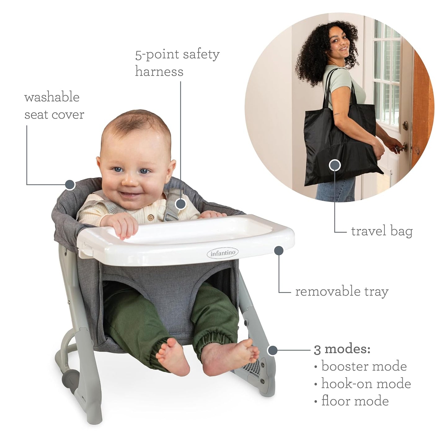 Infantino The Ultimate Travel Booster