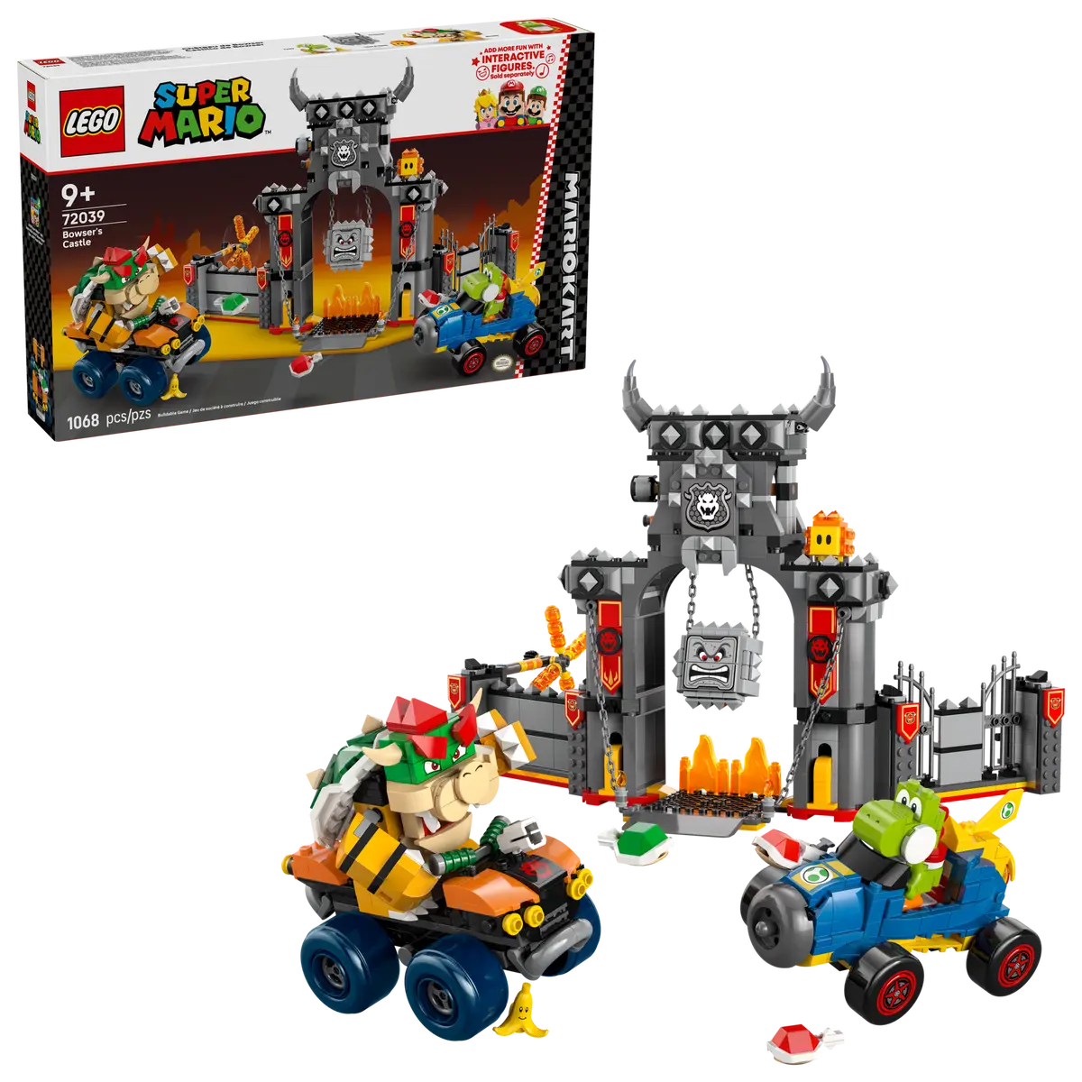 Lego Mario Kart  Bowser's Castle (72039)