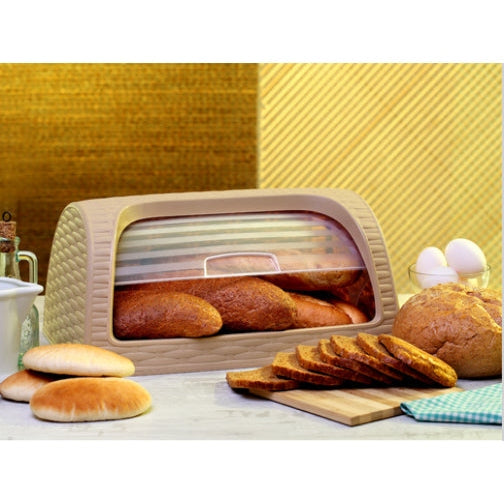 Plastic Rattan Bread Box