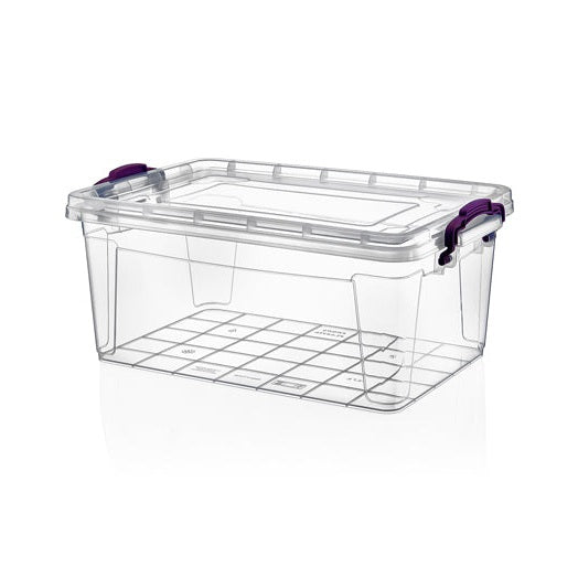 Clear Storage Box; 13.7 lt