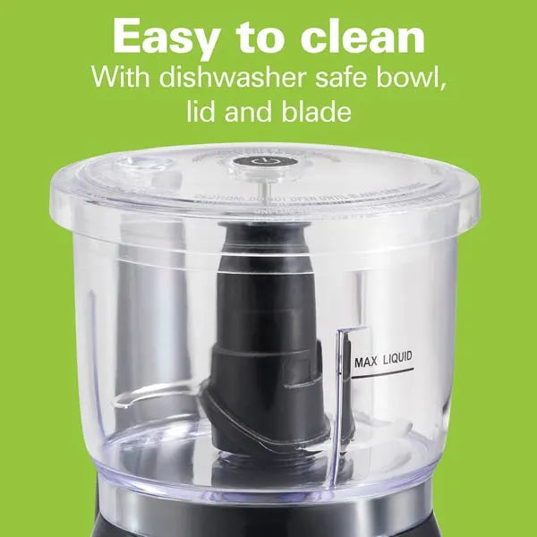 Hamilton Beach STACK & PRESS 3 CUP FOOD CHOPPER