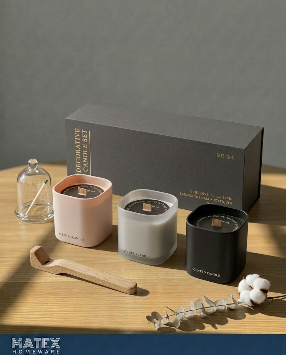 Serenity Candle Collection (3pcs Set)