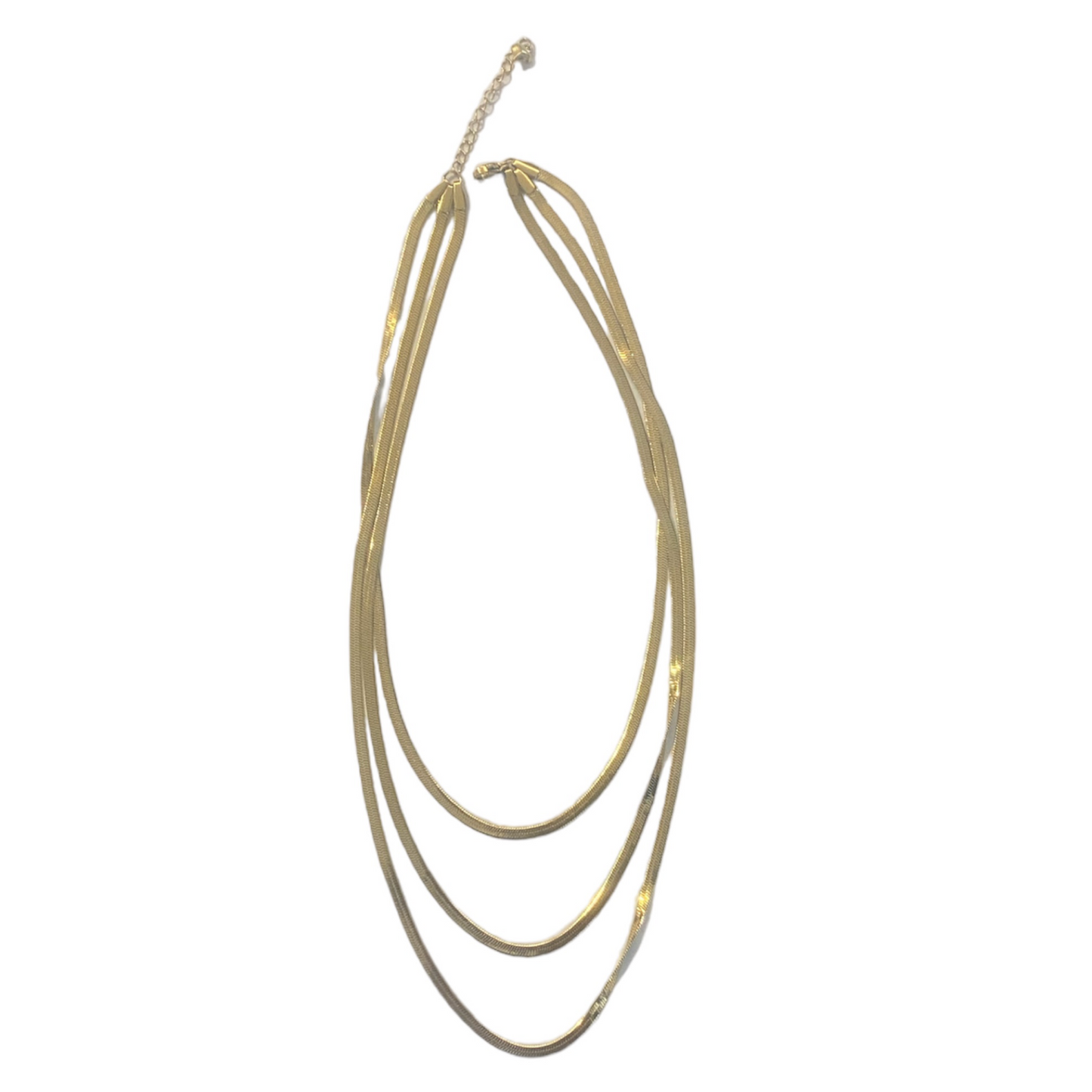 Triple gold necklace accessory #4056 - Medaid International