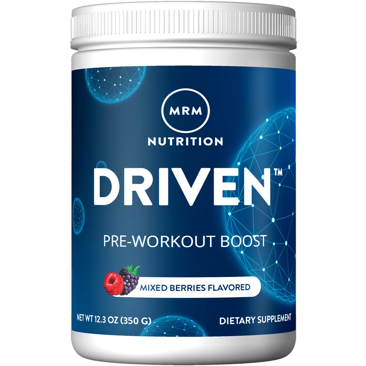 Driven™ Pre Workout Mixed Berries Flavored (350g)