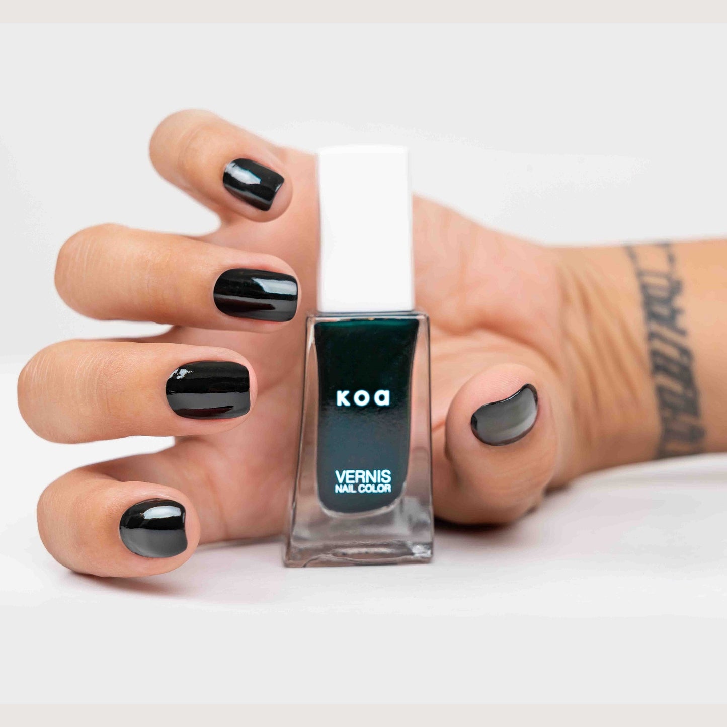 Koa Black Pearl 730 Long Lasting Nail Polish