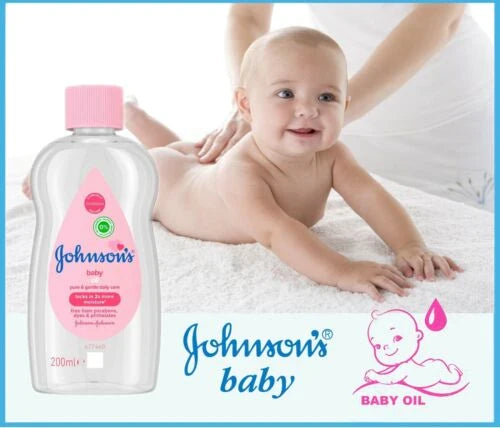Johnson's Baby Oil, 200ml