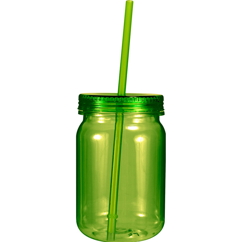 (Net) Jars with Lid and Straw Lebanon