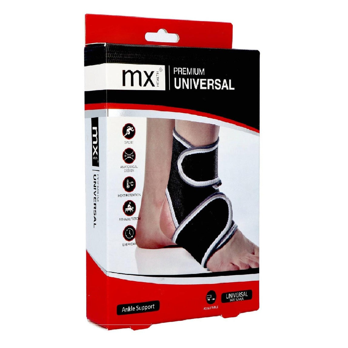 Medinox Mx74201 Premium Universal Ankle Support Un - Medaid International