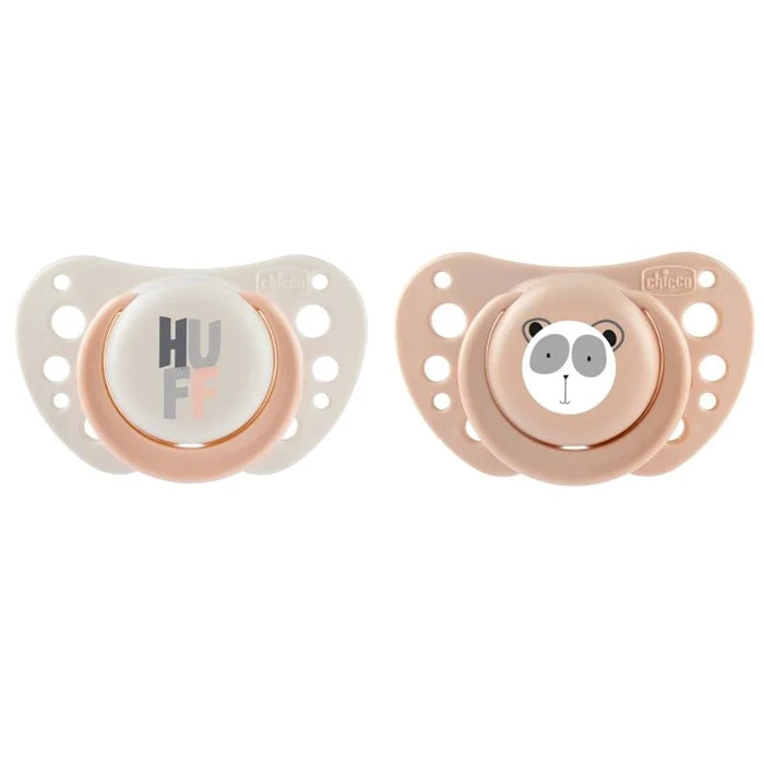 Chicco D - Soother Air Silicone - 2-6m - 2pcs - Light Pink