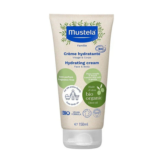 Mustela Hydrating Cream For Face & Body Hydration For The Intire Family