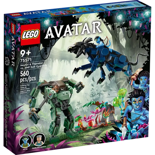 Lego Neytiri & Thanator vs. AMP Suit Quaritch (75571)