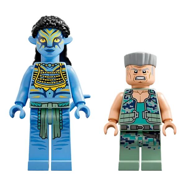 Lego Neytiri & Thanator vs. AMP Suit Quaritch (75571)