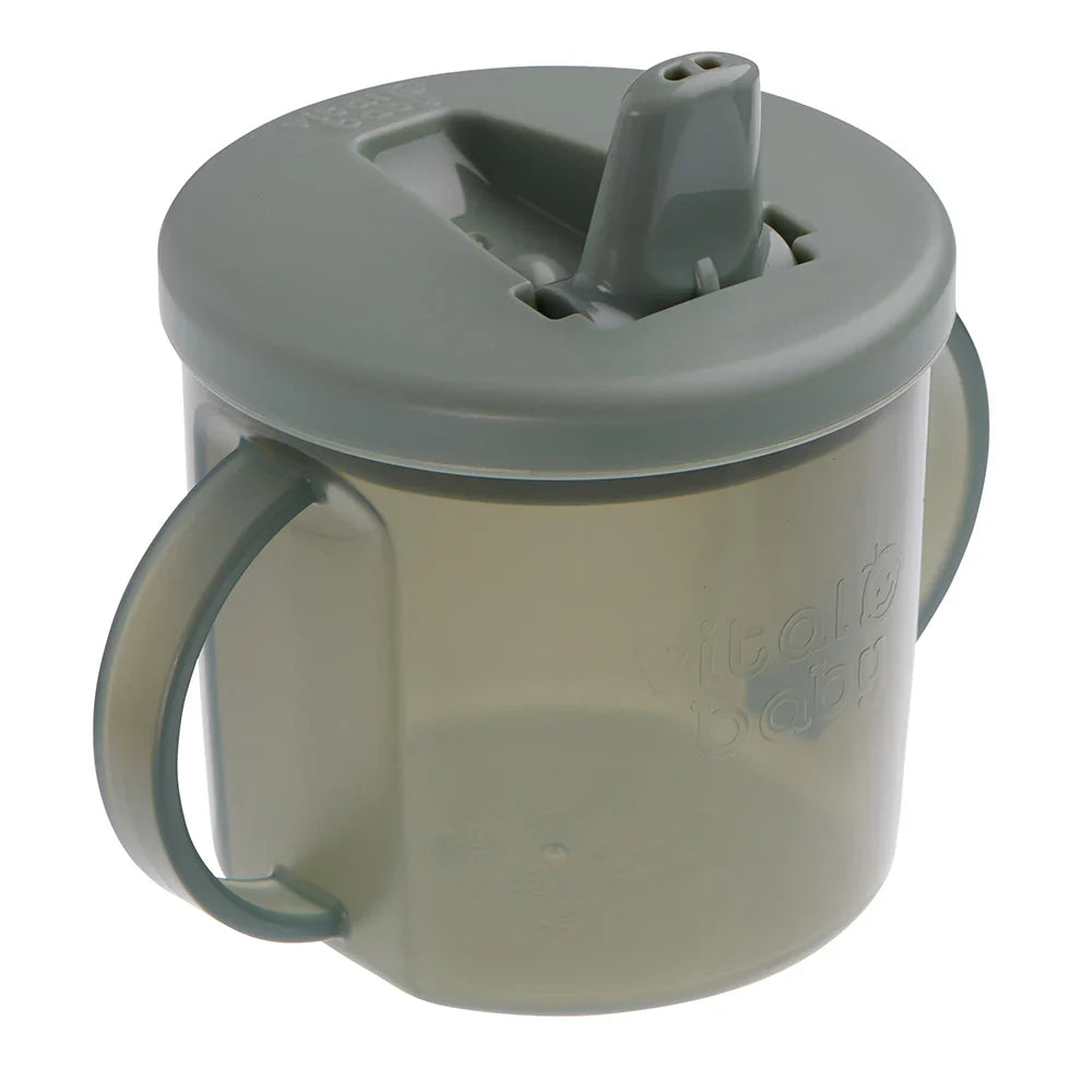 Vital Baby Hydrate free flow cup - natural moss