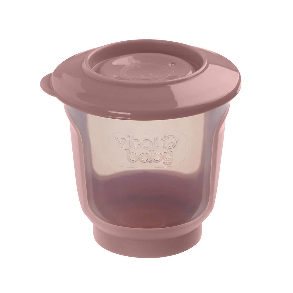 Vital Baby Nourish store & wean™ pots 120ml 4pk - natural