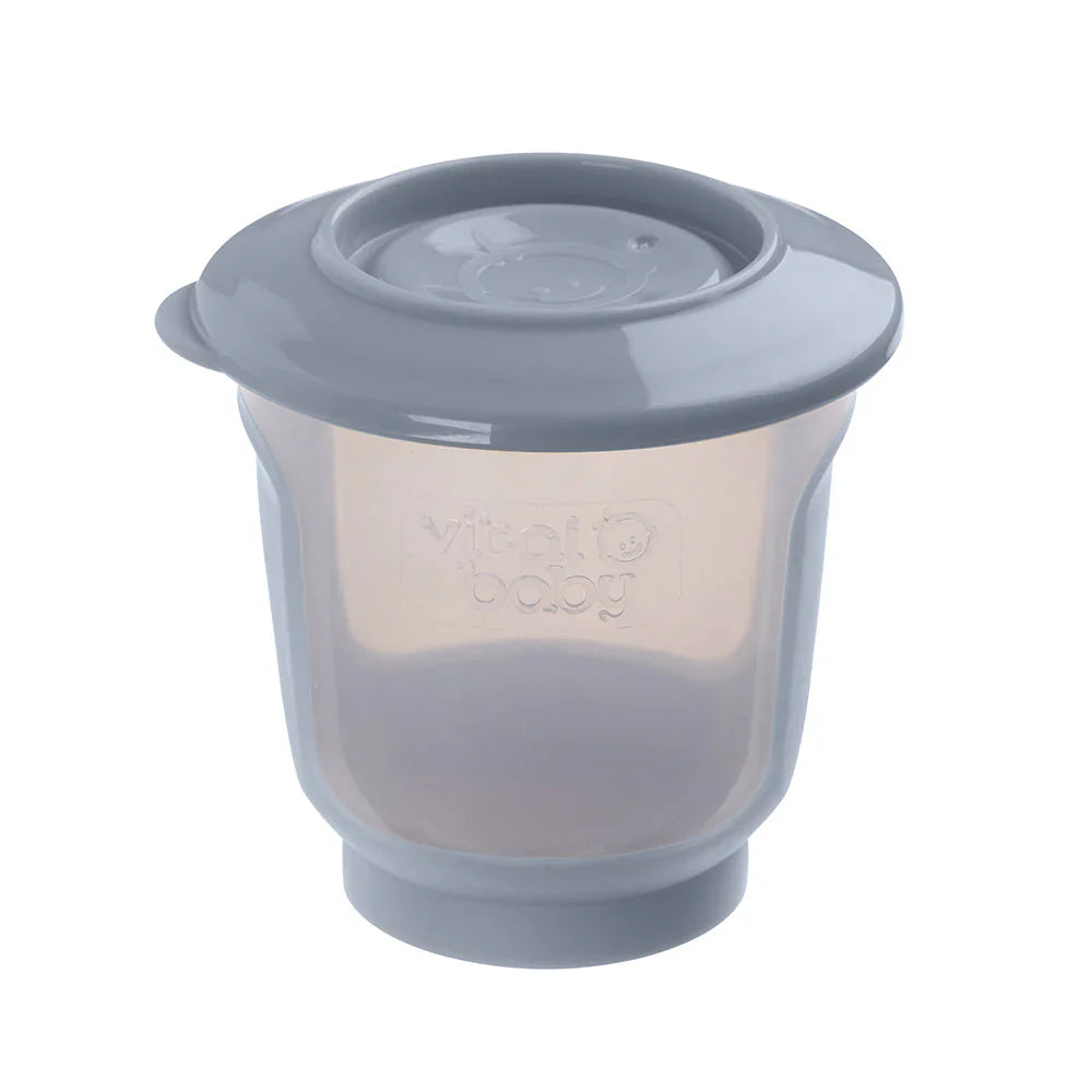 Vital Baby Nourish store & wean™ pots 120ml 4pk - natural