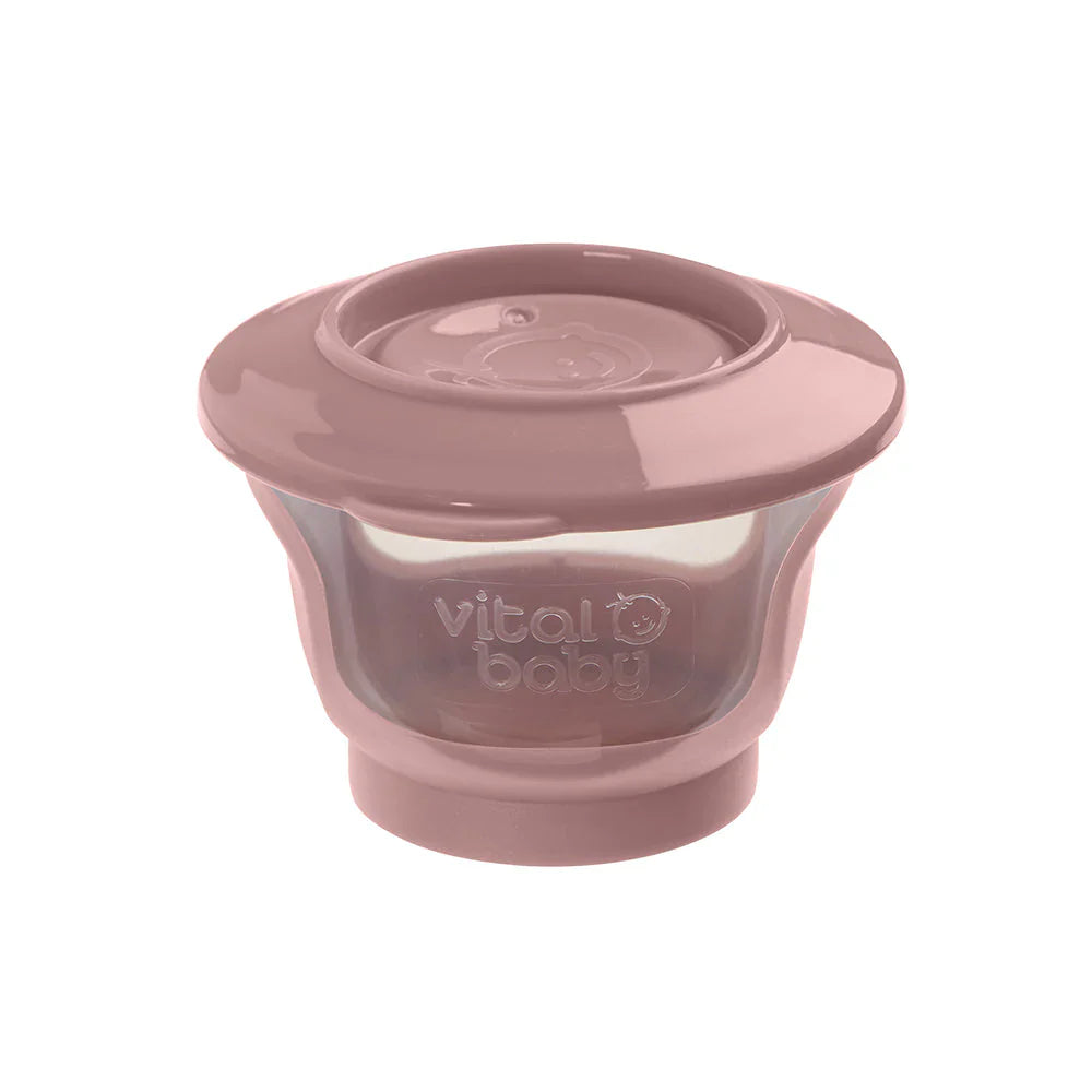 Vital Baby Nourish store & wean™ pots 60ml 6pk - natural