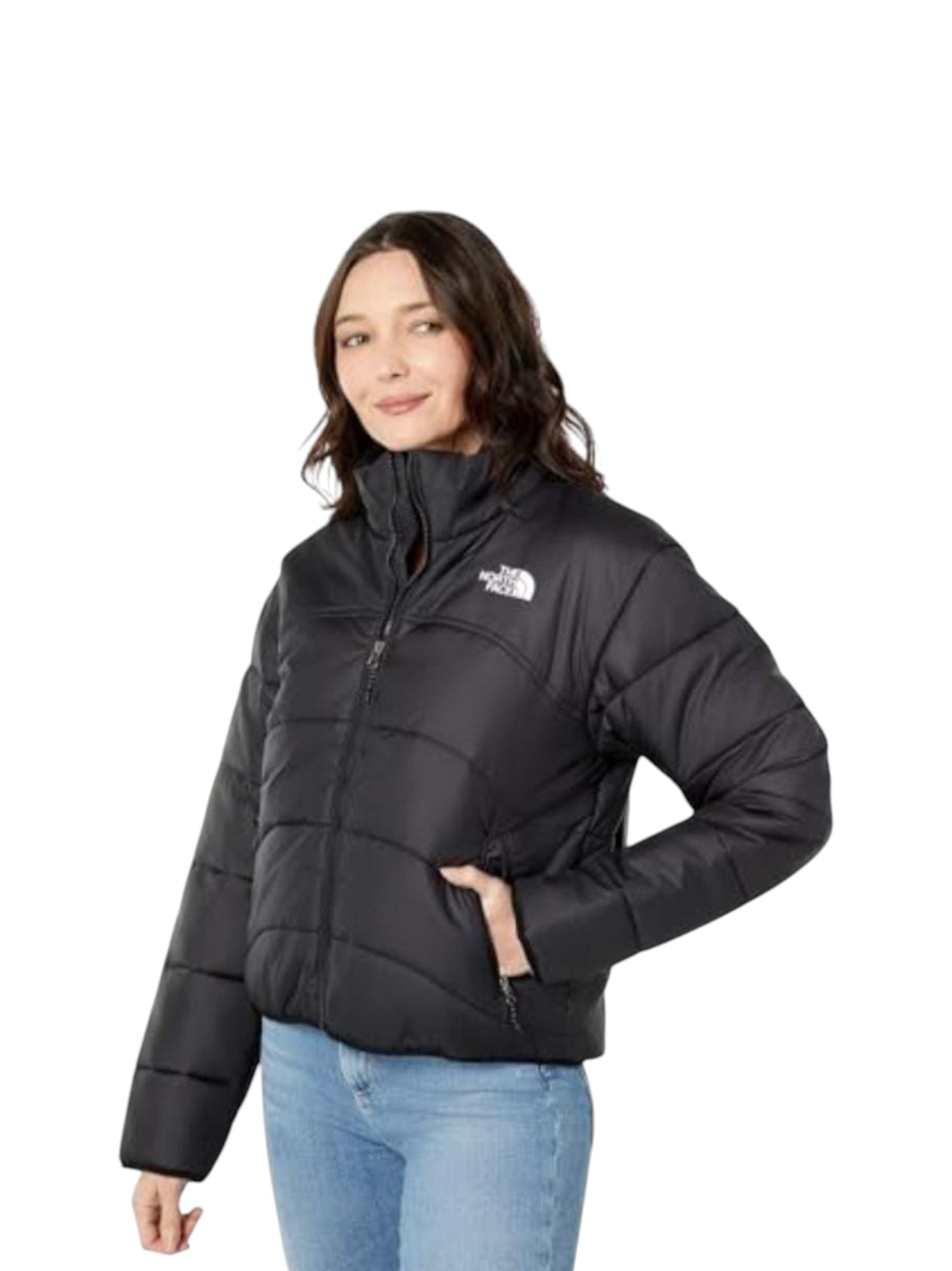 Women's Quilted Jacket,Black