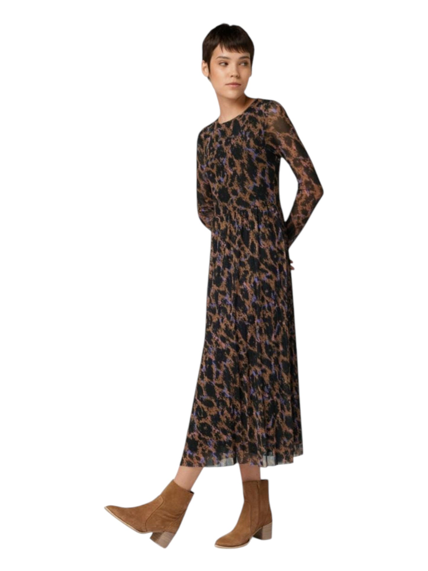 Women's Printed Dress,Multi