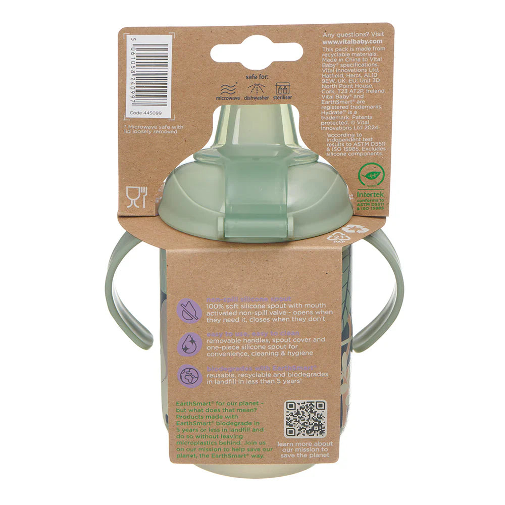 Vital Baby Hydrate easy sipper 350ml - jungle glow