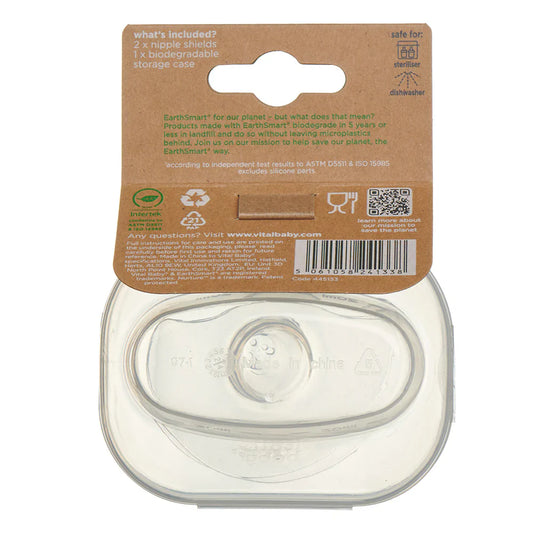 Vital Baby Nurture protect & care nipple shields 2pk