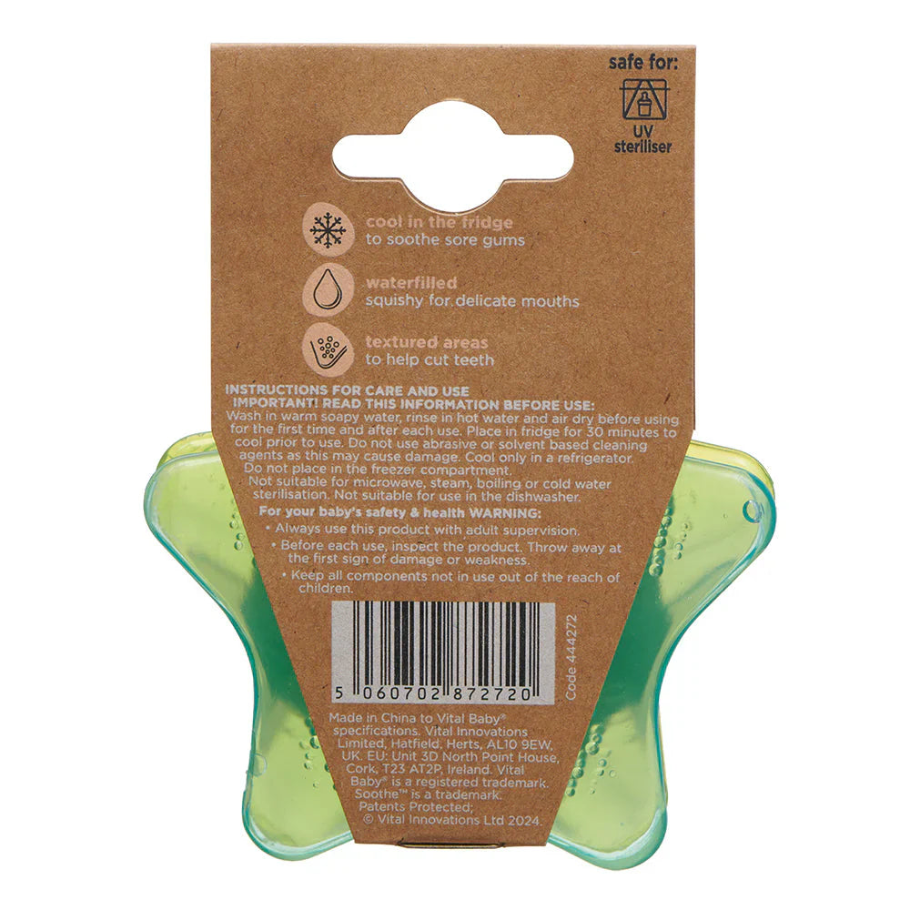 Vital Baby Soothe star teethers 2pk