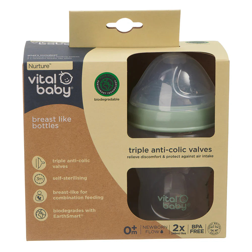 Vital Baby Nurture breast like bottle 240ml