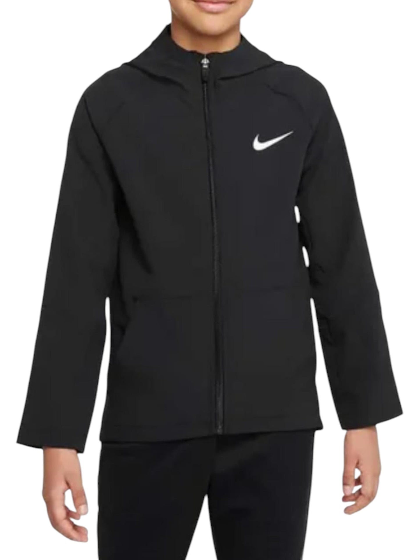 Kids Boy's Plain Solid Jacket,Black